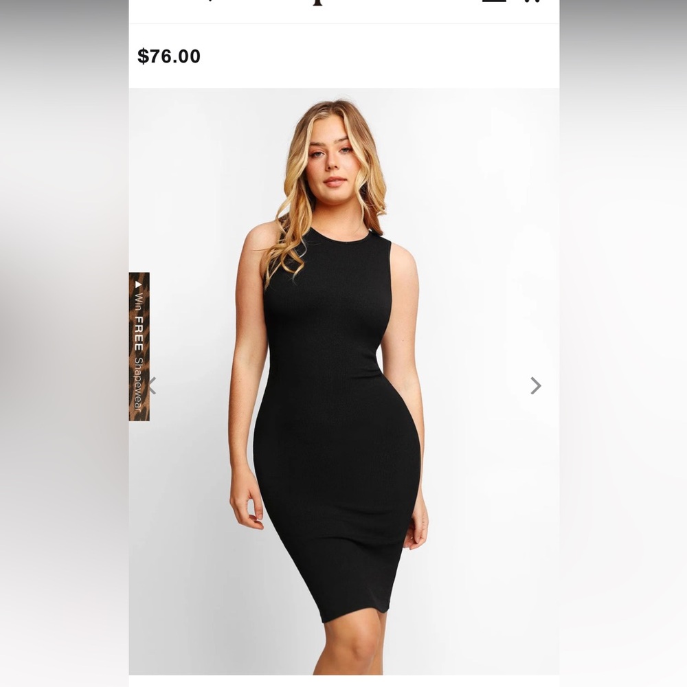 Popilush shape wear built in dress